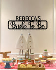 Custom Made Wooden/ Acrylic Bridal Shower Wedding Sign, Personalised Name Bride To Be Signage, Hedge Photo Prop, Event Wall Hoop, Engagement, Anniversary, Hens Party Backdrop Decor