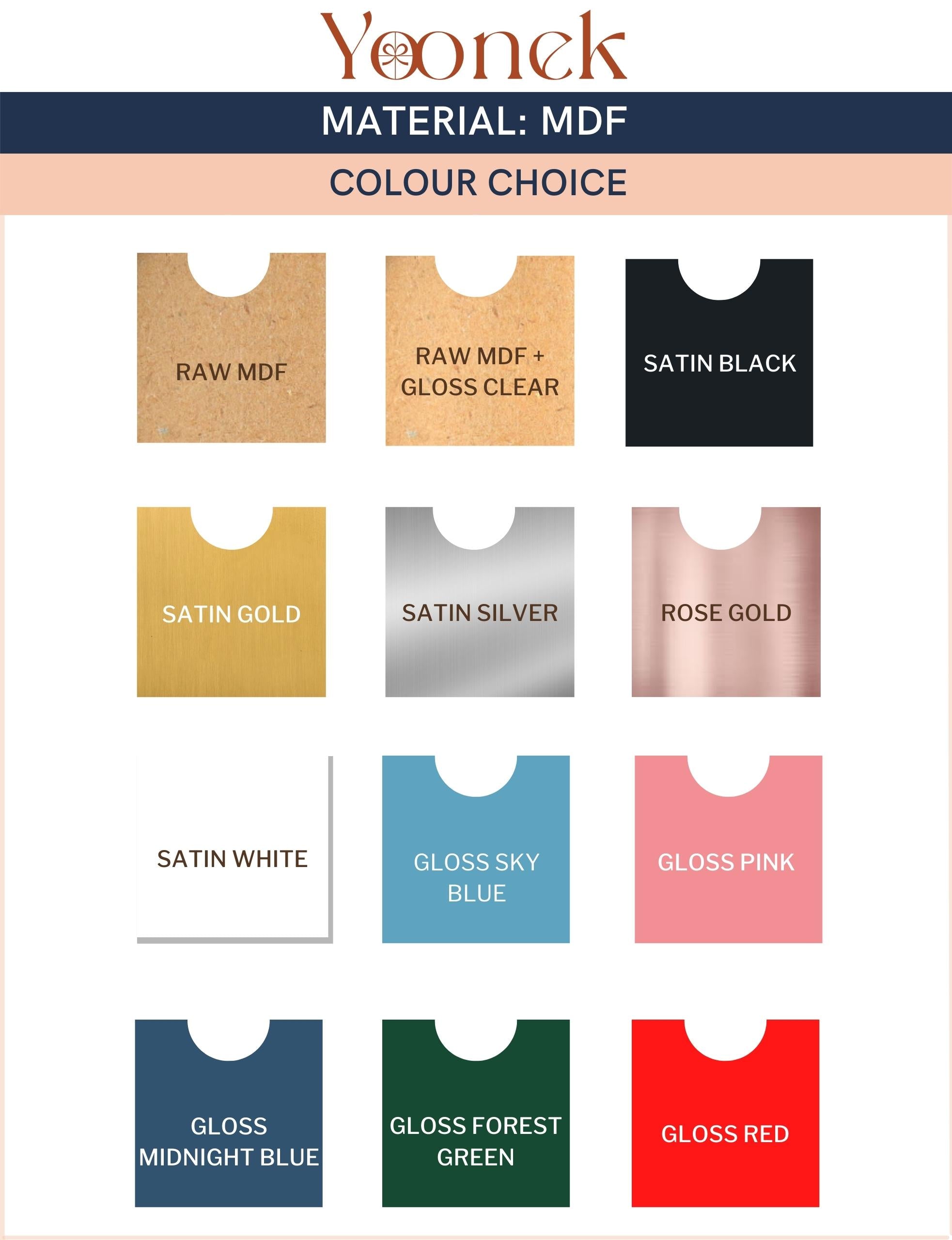 Personalised Mr& Mrs Santa Christmas Cake Topper