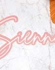 Custom Acrylic 3D Double Layered Name Sign, Personalised Rose/ Gold Mirror Names, Ceremony/ Event/ Baby Shower/ Christian/ Baptism Birthday Signage