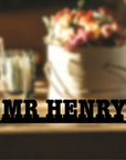Custom Wooden/ Mirror Acrylic Wedding Wreath Table Numbers, Rustic/ Vintage Reserved Table/ Seating Name Sign for Restaurant, Wedding & Dinner, Event Party Decor