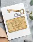 Personalised Cassette Spotify Code Song Scan Wooden Keychain, Engraved Custom Scannable Music Mixtape Fridge Magnet, Retro Vintage Key Ring Plaque, Bag Name Tags, Drive Safe Keyrings Gift For Him, Dad/ Corporate, Wedding Favours