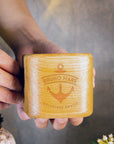 Personalised / Custom Engrave Wooden Minimalist Tumbler, Travel Wooden Whiskey Cup, Camping Tea/ Coffe/ Beer/ Wine Mug/Housewarming/ Groomsmen/ Father Gift for Him