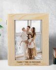 Personalised Wooden Keepsake Memory 5"x7" Photo Frame Book Box, Engraved Custom Picture Frames, Housewarming/ Birthday, Mom-Dad, Teacher, Grandparents, Godparents, Baby, Wedding Favour