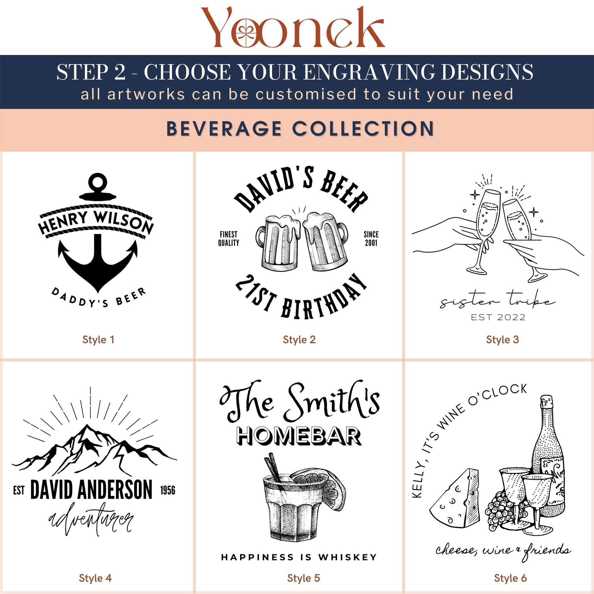 Personalised Round Cork Coaster/ Lid