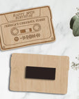 Personalised Cassette Spotify Code Song Scan Wooden Keychain, Engraved Custom Scannable Music Mixtape Fridge Magnet, Retro Vintage Key Ring Plaque, Bag Name Tags, Drive Safe Keyrings Gift For Him, Dad/ Corporate, Wedding Favours