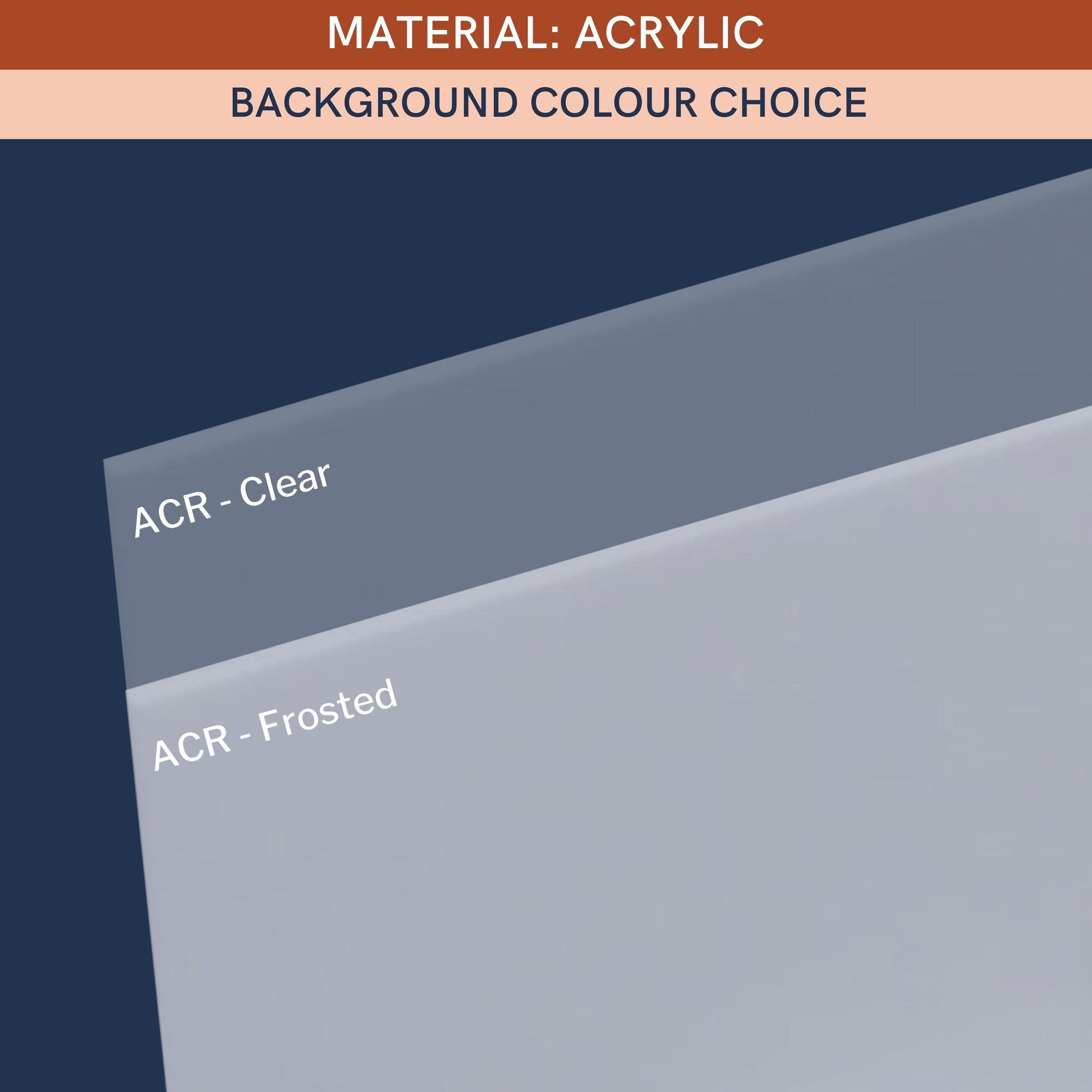 Personalised Engraving & 3D Raised Acrylic Square Wedding Table Number