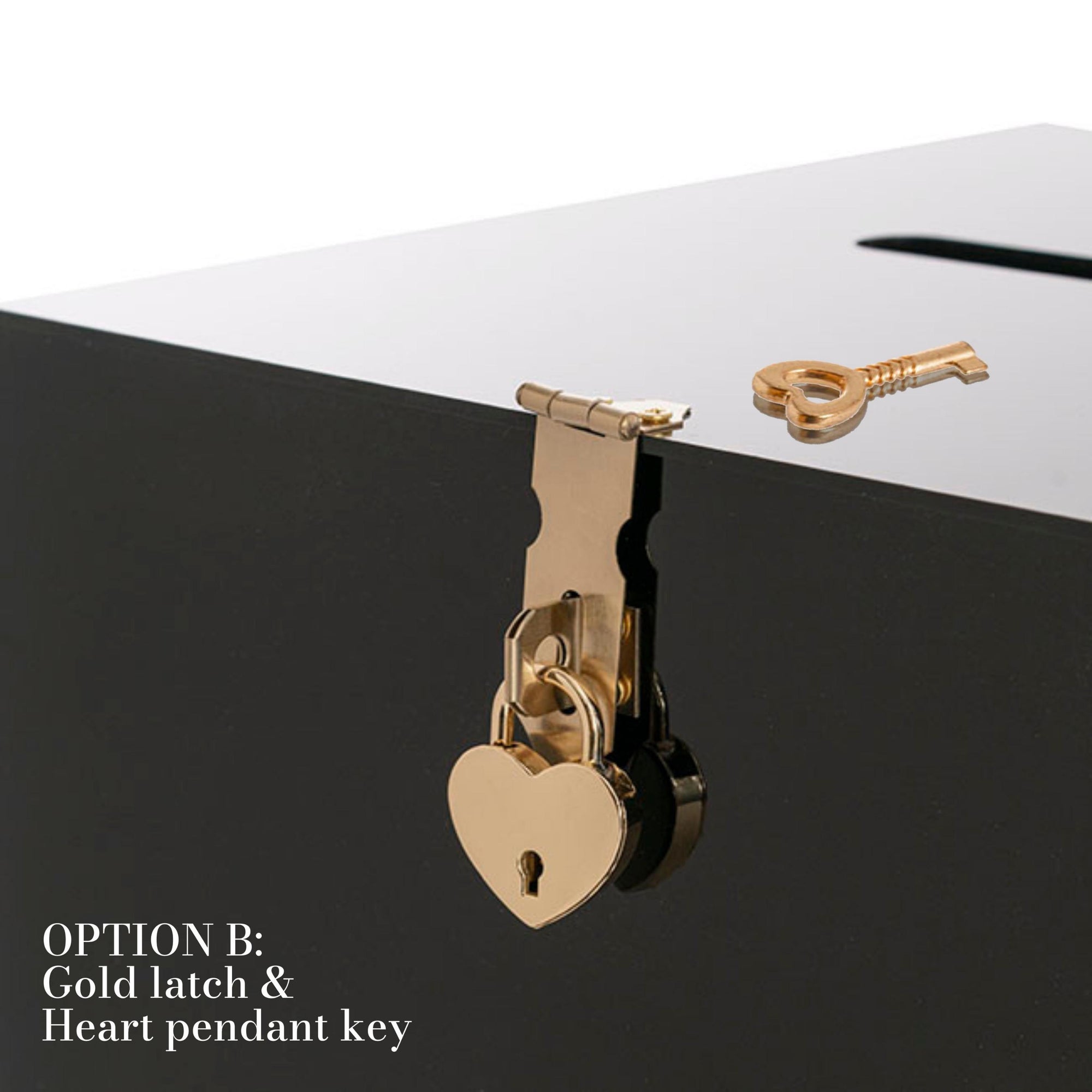 Personalised Black Acrylic Name & Date Wedding Wishing Well Box, Custom Logo Gift Card, Envelope, Money Boxes, Baptism Christening, Birthday