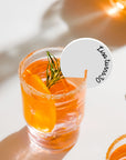 Custom Engraved Acrylic/Wooden Drink Tags/ Charm, Toppers, Wedding Favours, Personalised Place Name Seating Glass Hanging Plaque Party Decor