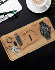 Personalised Ash/ Doussie Rectangle Catchall Tray