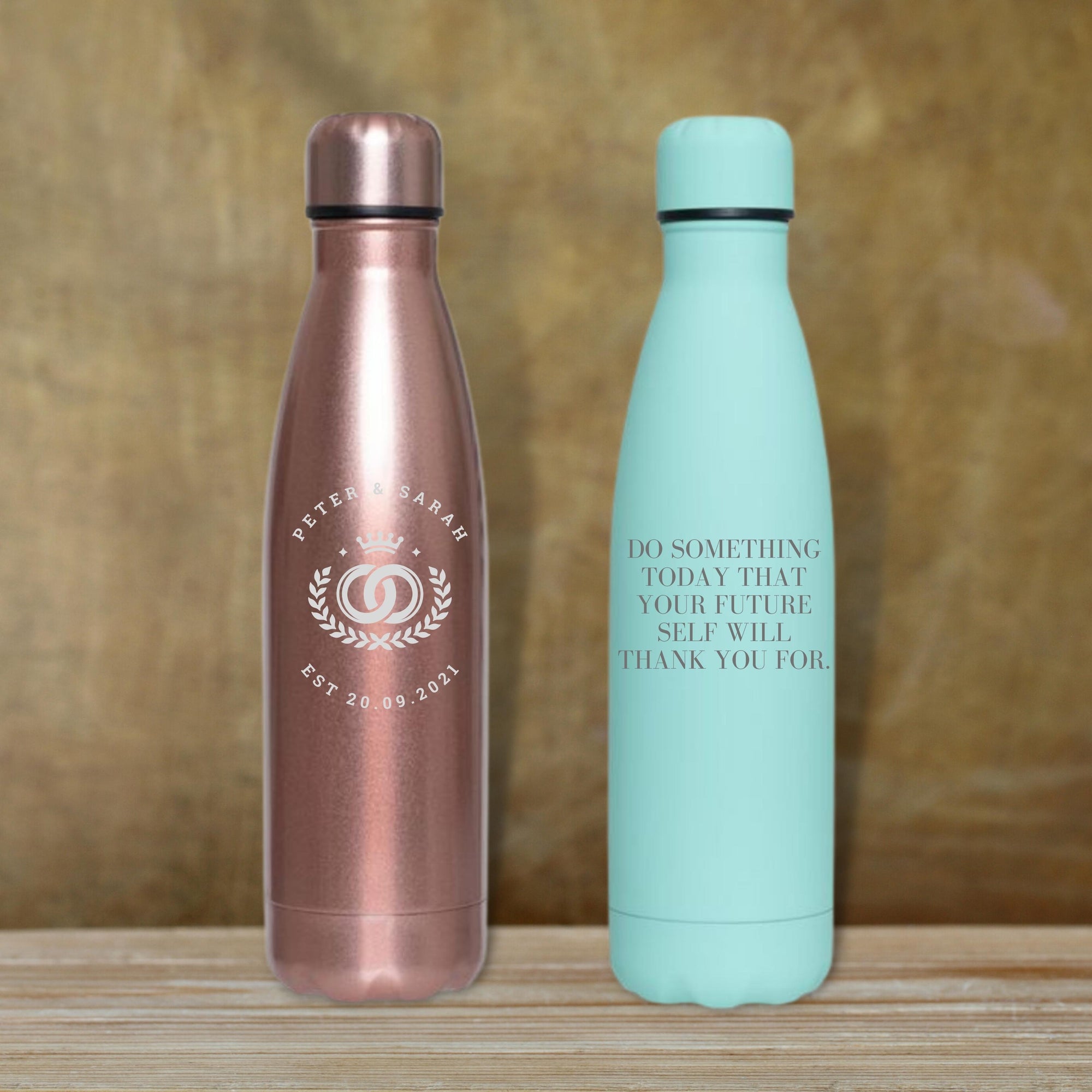 Personalised Insulated Bowling Pin Bottle 480ml