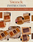 Engraved Genuine Leather Card Holder