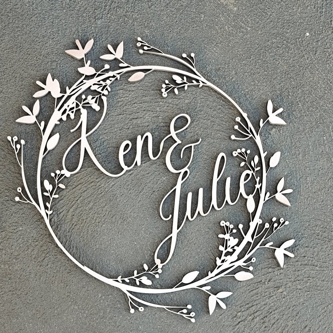 Personalised Wooden Event/ Wedding Hoop Sign, Bridal Shower, Engagement Hens Party Decor