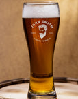 Engraved 630ml Pilsner Beer Glass
