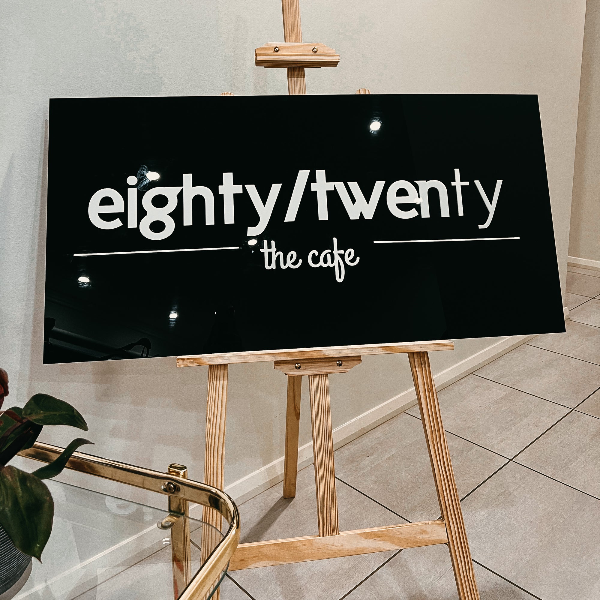 Custom Acrylic 3D Double Layered Business Logo Sign, Personalised Rose/ Gold Mirror Names, Coffee, Retail, Spa, Eyelash Signage