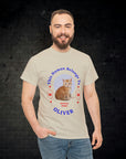 Customise Your Pet Photo Unisex T-shirt - This Human Belongs To