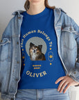 Customise Your Pet Photo Unisex T-shirt - This Human Belongs To