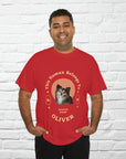 Customise Your Pet Photo Unisex T-shirt - This Human Belongs To