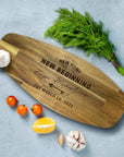 Personalised Acacia Wooden Cheese Large Serving Board, Custom Engraved Cutting Chopping Tray Charcuterie Platter Housewarming Corporate Gift