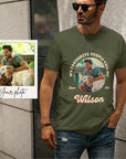 Customise Your Own Photo My Favourite People Call Me Unisex T-shirt, Personalised Insert Pet Image Tee Shirts, Friend Group, Couple, Anniversary Gifts