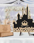 Custom Made Wedding Wonderland Castle Drop Box, Personalised Guest Book Alternative, Birthday Sign-in Signature Box, Cartoon Fairytale Decor