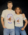 Customise Your Pet Photo Unisex T-shirt - This Human Belongs To