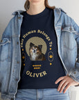 Customise Your Pet Photo Unisex T-shirt - This Human Belongs To