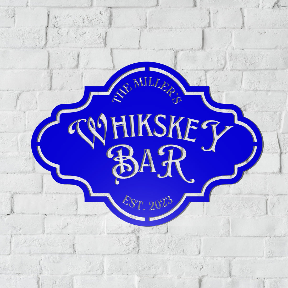 Custom Made Name Bar Hoop Sign, Personalised Wooden Cocktail/ Whiskey/ Tavern Chill Lounge Badge Signage, Laser-cut Wall Art Decor, Party Styling, Housewarming Gift