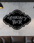 Custom Made Name Bar Hoop Sign, Personalised Wooden Cocktail/ Whiskey/ Tavern Chill Lounge Badge Signage, Laser-cut Wall Art Decor, Party Styling, Housewarming Gift