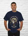 Customise Your Pet Photo Unisex T-shirt, Personalised Name This Human belongs To Dog Lover Shirt, Cat Image Custom T Shirt, Personalised Tee Shirts Birthday Gift