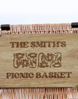 Custom Engraved Cooler Picnic Wicker Basket 4 People, Travel, Beach, Park Anniversary, Housewarming, Wedding Carry Hamper, Personalised Gift