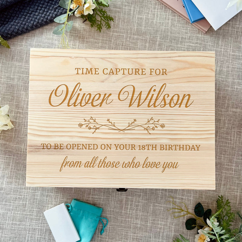 Personalised Wooden Keepsake Boxes | Perfect for Gifting & Storing ...
