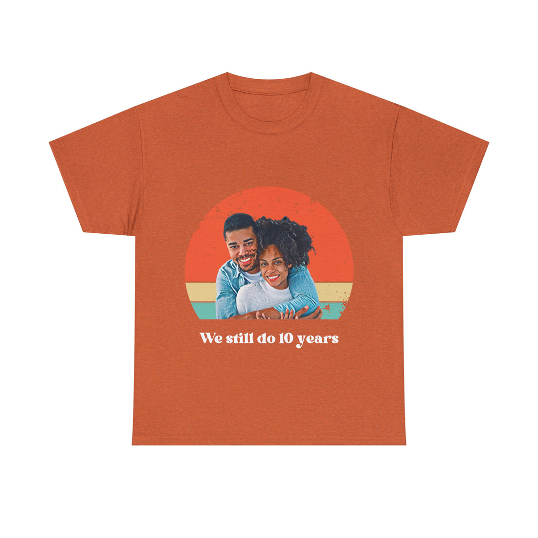 Customise Your Own Photo Unisex T-shirt - Retro Vintage Style