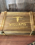 Personalised Army Wood Crate Whiskey Box, Whisky Decanter, 2 Glasses, 6 Ice Stones, 2 Coasters, Tongs, Etched Barware Groomsman Dad Gift Set