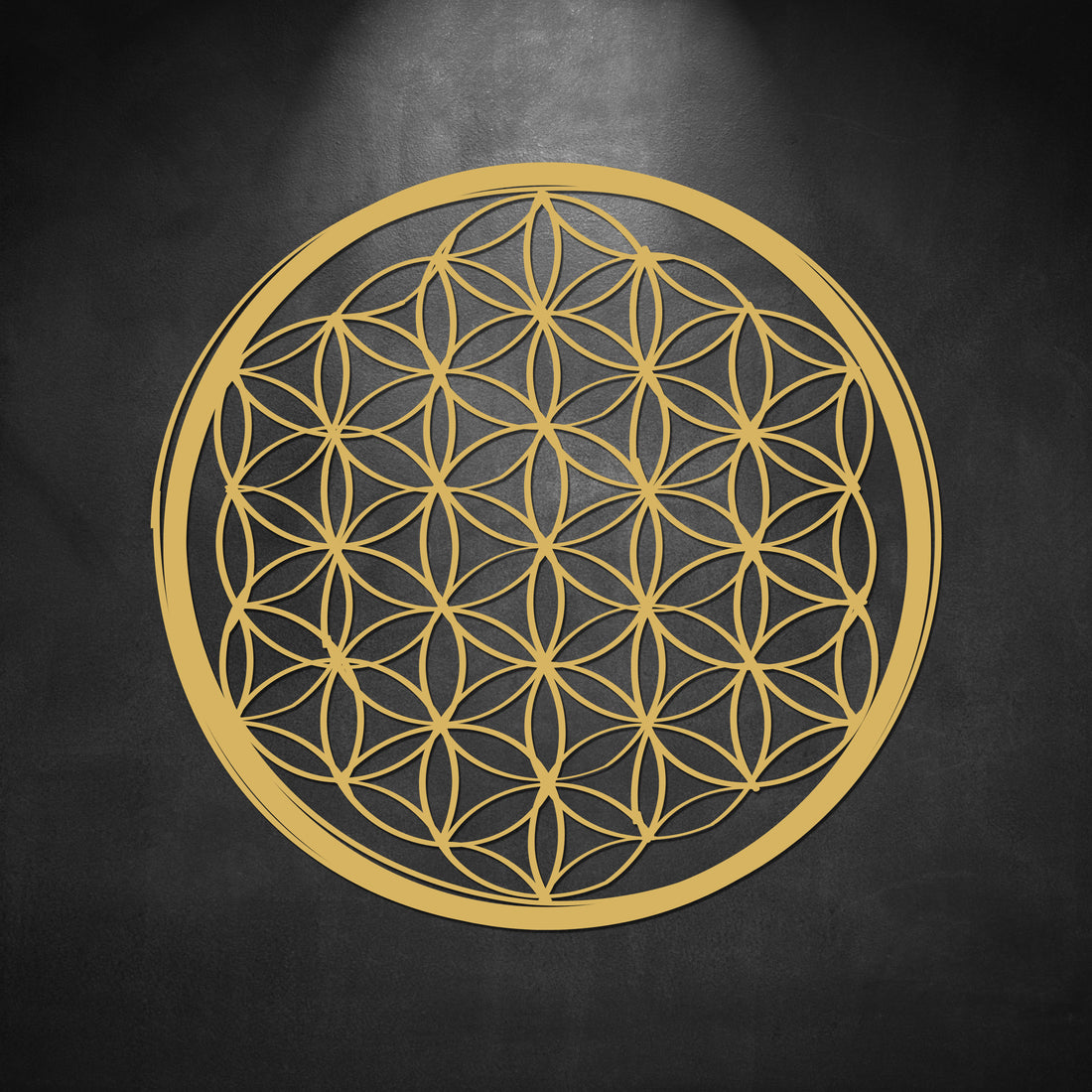 Custom Acrylic/ Wooden Sri Yantra Wall Art, Flower of Life Hanging Hoop, Meditation Spiritual Sacred Geometry Room Decor, Housewarming Gift