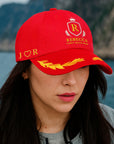 Custom Embroidered Gold Wreath Captain Cap, Personalised Nautica Sailing Hat Travel Yacht Crew Wedding Party Bridesmaid Groomsman Favor Gift