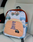 Custom Embroidered Kids Boy & Girl Backpack, Personalised Name Zipper Toddler Kindergarten School Bag, Baby Birthday Gift, Baptism Keepsake