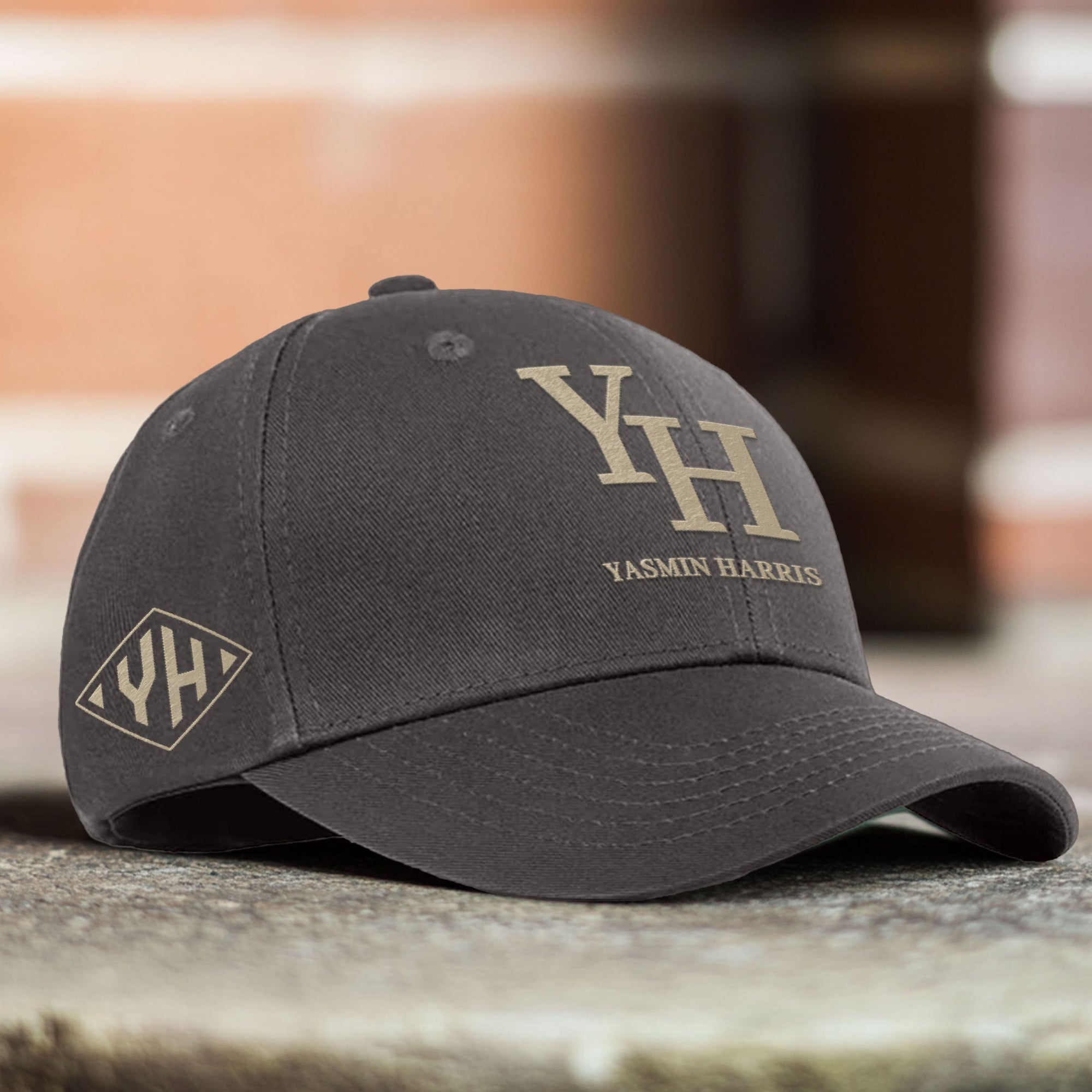 Custom Embroidered Unisex Baseball Cap, Personalised Adjustable Outdoor Casual Travel Breathable Hat, Dad Mom Kid, Christmas, Corporate Gift