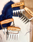 Custom Engraved BBQ Meat Claw Shredders, Personalised Grill Tool Set, Outdoor Barbecue Lover, Dad Birthday, Groomsman Housewarming Xmas Gift