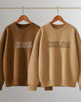 Custom Logo Embroidered Unisex Crewneck Sweatshirt, Personalised Company Uniform, Team Apparel Branded Business Clothing Xmas Corporate Gift