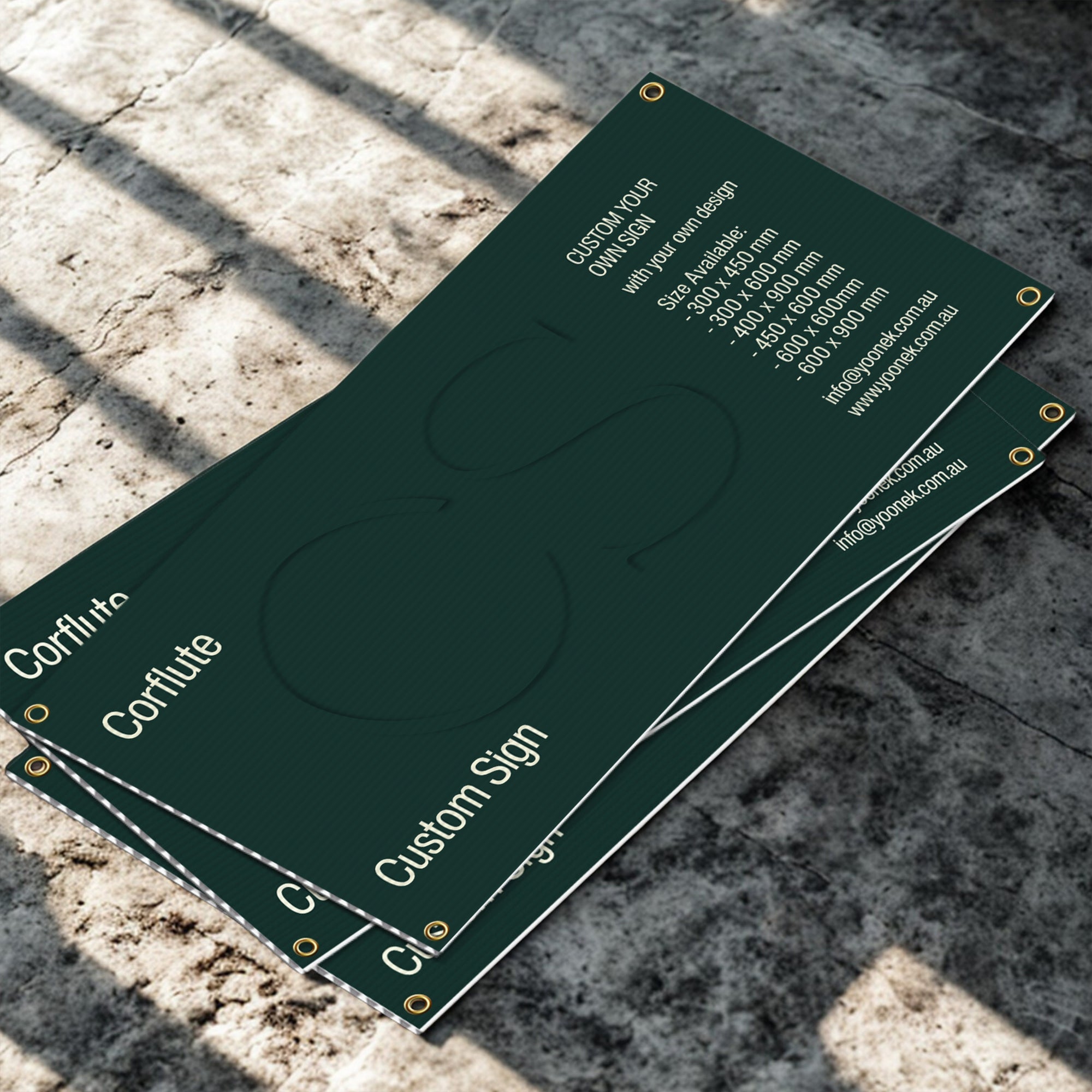 Custom Print 5mm Business Corflute Sign, Corrugated Entrance Poster, Construction Sites, Real Estate, Advertising Board, Promotions Signage