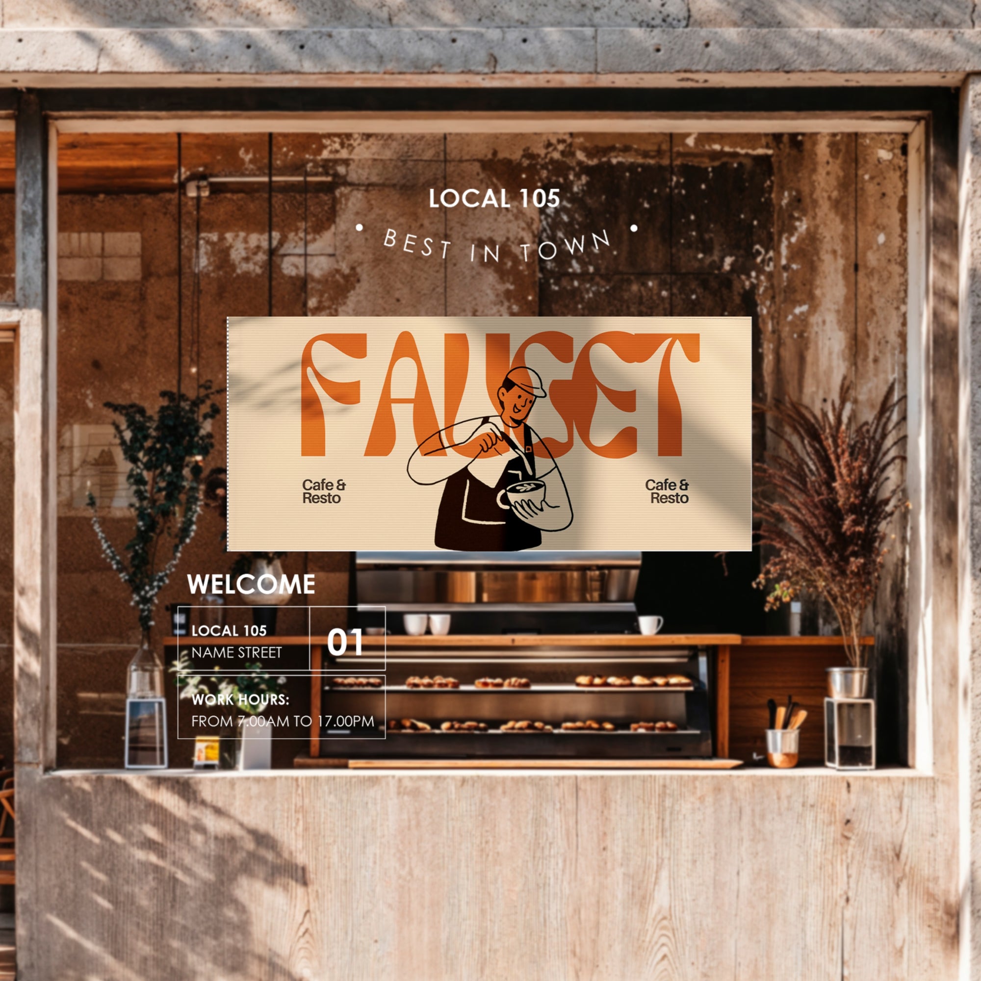 Custom Printed 5mm Business Corflute Sign, Corrugated Plastic Entrance Poster, Business, Construction Sites, Real Estate, Promotions Signage