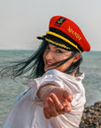 Custom Embroidered Unisex Captain Cap, Personalised Yatch Sailor, Nautical Boat Hat, Bachelor Hens Party, Groomsman, Bridesmaid Wedding Gift