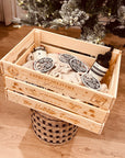 Custom Engraved Christmas Eve Box Crate - Large