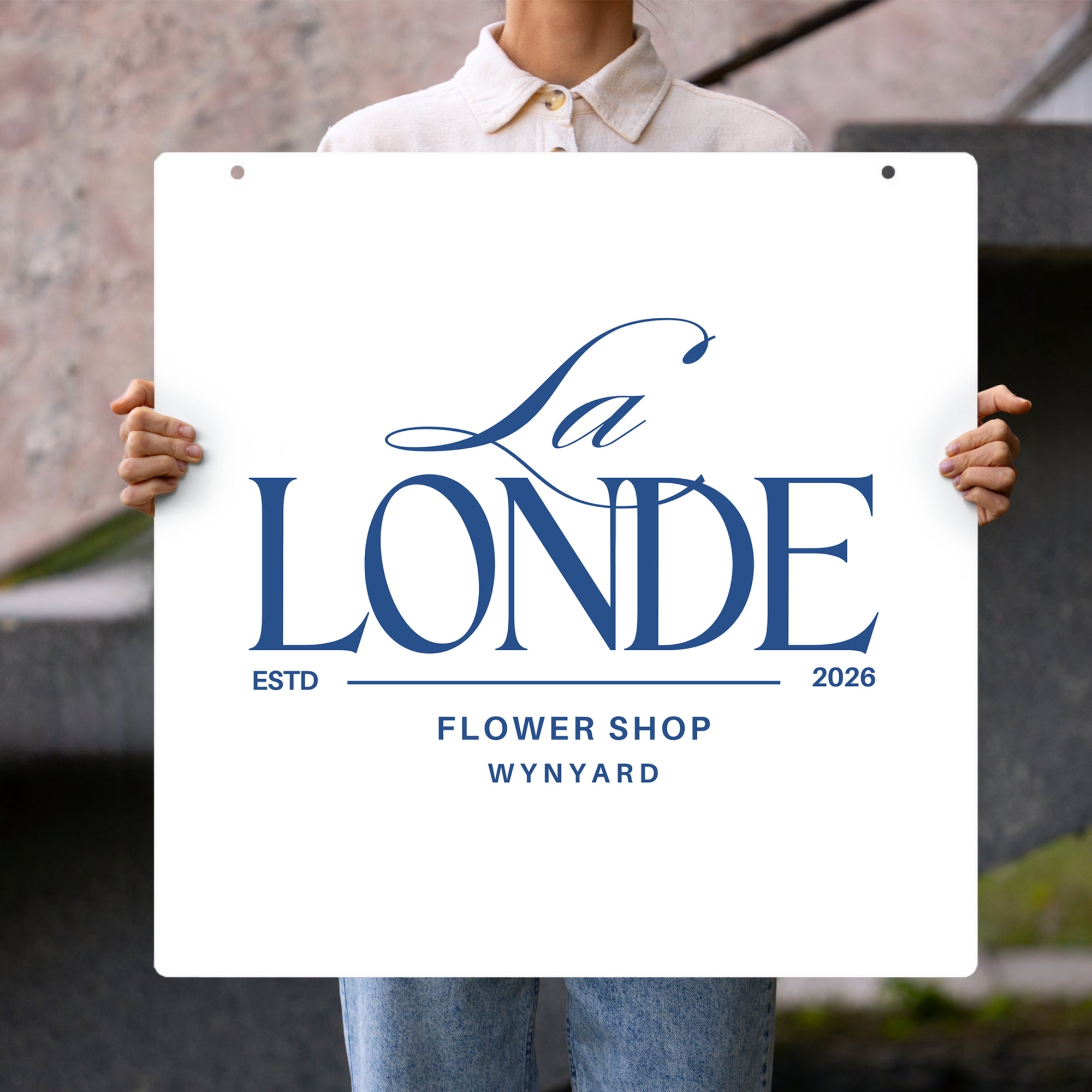 Metal Swing A-Frame & Custom UV Print Aluminum Panel, Outdoor Sidewalk Direction, Footpath Retail, Cafe, Restaurant, Business Advertise Sign