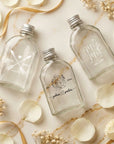 Personalised 100ml Square Arch Glass Mini Bottles, Custom Print Cocktai Shot Bonbonniere, Wedding Favour Groomsmen Bridesmaid Corporate Gift