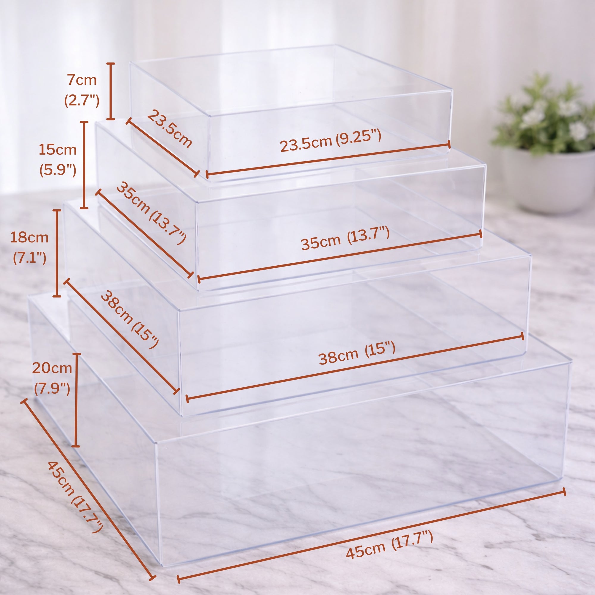 Personalised 3D Raised Acrylic Clear Christening Box, Custom Made Transparent Baptism Memory Box, First Birthday, Baby Shower Keepsake Gift