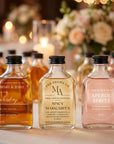 Personalised 50ml Arch Clear Glass Mini Bottles, Custom Print Cocktai Shot Bonbonniere, Wedding Favours, Groomsmen Bridesmaid Corporate Gift