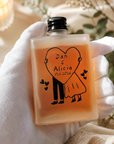 Personalised 50ml Frosted Glass Mini Bottle, Custom Print Cocktail Shot Bonbonniere Party Wedding Favour Groomsmen Bridesmaid Corporate Gift