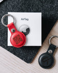 Personalised Apple AirTag Case Holder, Custom Engraved Smart Tracker/ Dog Collar/ Travel Luggage, School Bag Tag Cover, Logo Corporate Gift