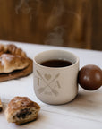 Personalised Ceramic Espresso Cup, Custom Engraved Macchiatos Mug, Tea, Coffee Tumbler, Wedding Favour Mum Dad Birthday, Xmas Corporate Gift